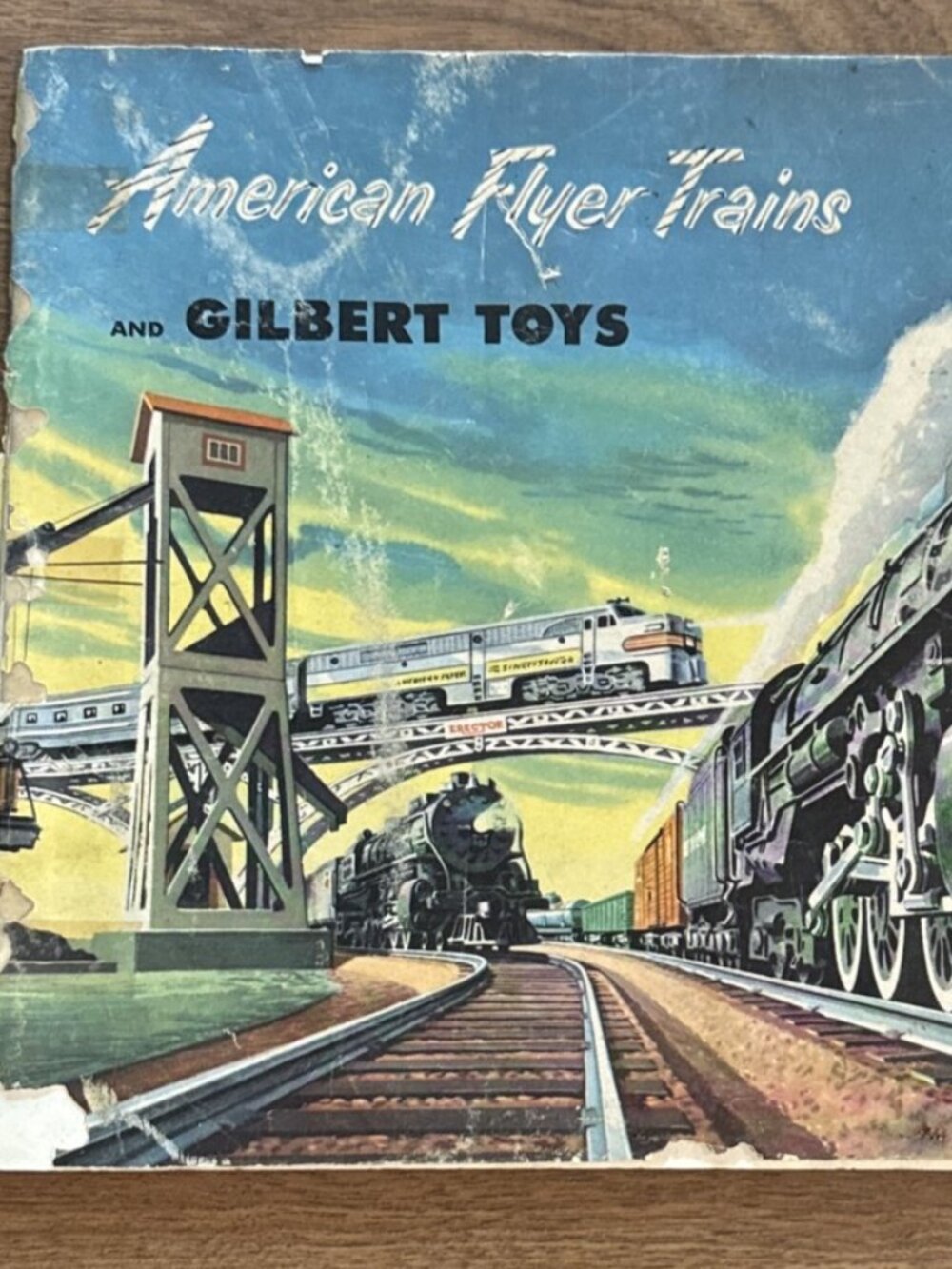 Vintage 1952 American Flyer Trains Gilbert Toys Catalog S Gauge Railroad Model